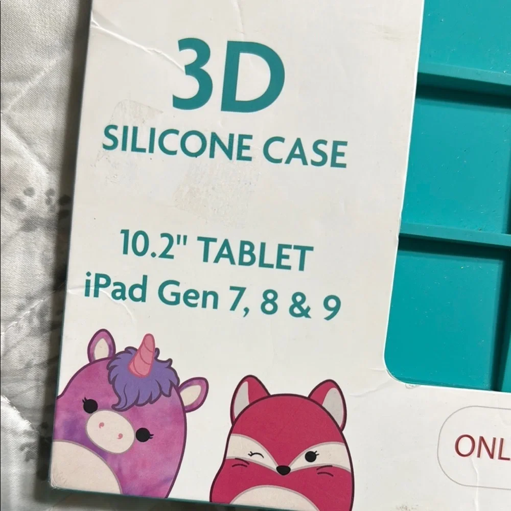 New Squishmallow 3D Silicone Tablet Case